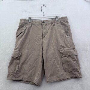 Oakley Cargo Shorts Mens 36 Beige Outdoor Hiking Casual